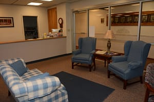 Library Relaxing Seating area