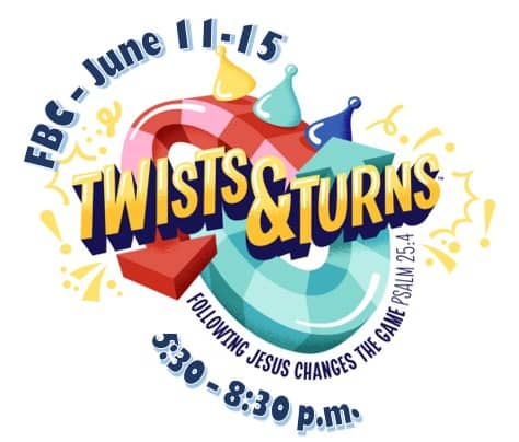 Vacation Bible School 2023. June 11th-15th from 5:30 to 8:30pm